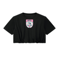 Women’s Crop Bubble Hem T-Shirt