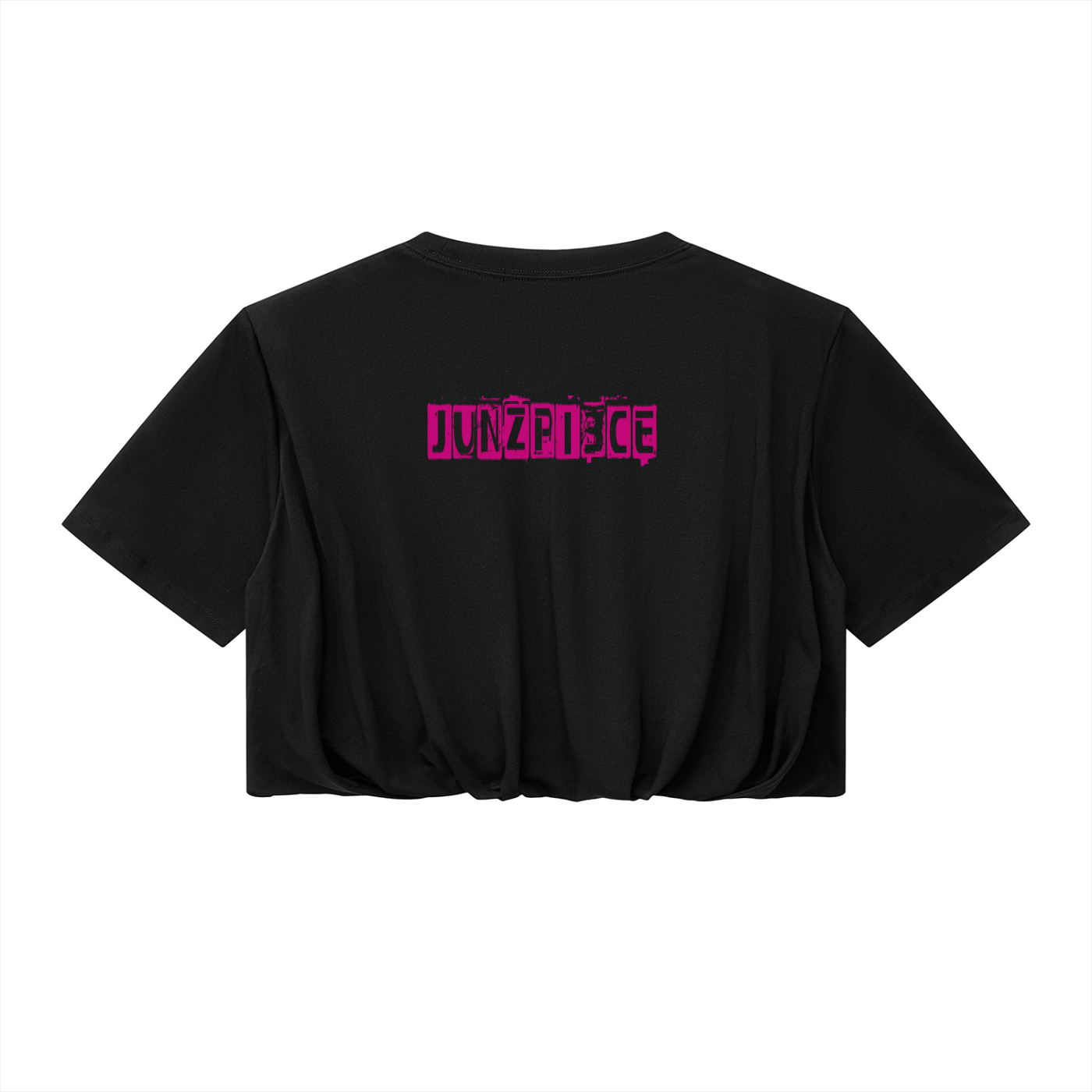 Women’s Crop Bubble Hem T-Shirt